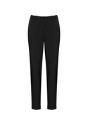 Ultra Comfort Zip front with 3/4 elasticated waist Pant - Black