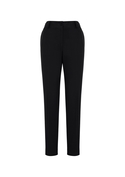Siena Bandless Elastic Half Waist Pant - Women - Black