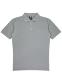 Claremont Polo Shirt - Men - Silver