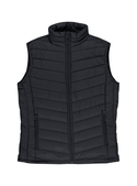 Snowy Puffer Vest - Men - Black