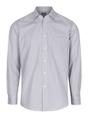 Westgarth Gingham Long Sleeve Shirt - Men - Grey