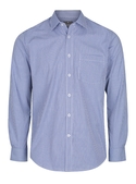 Westgarth Gingham Long Sleeve Shirt - Men - Navy