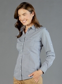 Westgarth Gingham Long Sleeve Slim Fit Shirt - Women