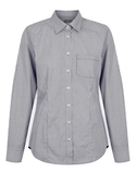 Westgarth Gingham Long Sleeve Slim Fit Shirt - Women - Black