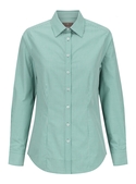 Westgarth Gingham Long Sleeve Shirt - Women - Emerald
