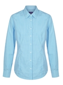 Westgarth Gingham Long Sleeve Shirt - Women - Teal