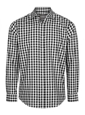 Degraves Royal Oxford Long Sleeve Shirt - Men - Black