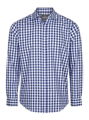 Degraves Royal Oxford Long Sleeve Shirt - Men - Navy