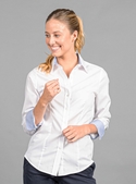 Bradford Fine Oxford Long Sleeve Shirt - Women