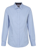 Bradford Fine Oxford Long Sleeve Shirt - Women - Blue