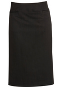 Relaxed Fit Lined Skirt - Cool Stretch - BIZ Corporates - Black