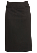 Relaxed Fit Lined Skirt - Cool Stretch - BIZ Corporates - Charcoal