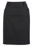 Multi Pleat Skirt - Cool Stretch - BIZ Corporates - Charcoal