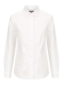 Ashton Cotton Oxford Shirt - Women - Chalk