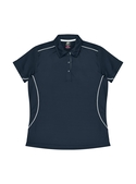 Kuranda Polo Shirt - Women - Polyester, New mesh knit - Navy/White