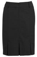 Multi Pleat Skirt - Wool Stretch