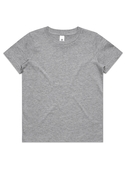 Staple Cotton Tee - Youth - Grey Marle