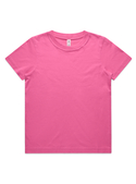 Staple Cotton Tee - Youth/Teen - Charity Pink