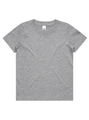 Staple Cotton Tee - Youth/Teen - Grey Marle
