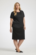 Pull-On Ponte Skirt