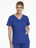 Matrix Double V-Neck Scrub Top - Women - Royal Blue