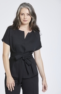 Tie Top with Extended Sleeve