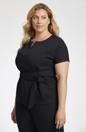 Tie Top with Extended Sleeve