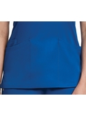 Matrix Curved Mock Wrap Scrub Top - Women