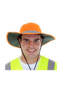 HI VIS Safety Slouch Hat