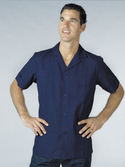 Safari Jacket - Short Sleeve - 4 to 6 week delivery - Men - Navy