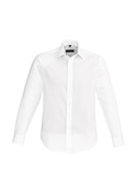 Hudson Long Sleeve Shirt - Men - White