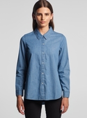 Blue Denim Shirt - Women