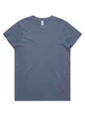 Faded Maple Tee - Women - Faded Blue