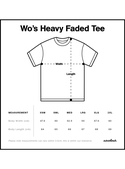 Heavy Faded Tee - Women