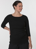 Maternity Scoop Neck Top