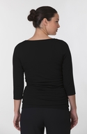 Maternity Scoop Neck Top