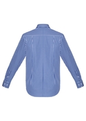 Springfield Long Sleeve 100% Cotton Check Shirt - Men - Back View