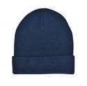 100% Wool Beanie - Navy