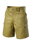 Generation Y Cargo Work Shorts - 100% Cotton Drill - Men