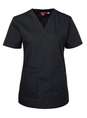 Scrubs Top - Women - Black