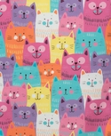 Printed Scrub Tops - Women - Cat