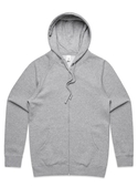 Official Zip Hood - Men - Grey Marle