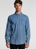 Blue Denim Shirt - Men