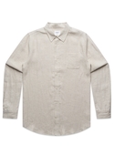 Linen Shirt - Men - Natural