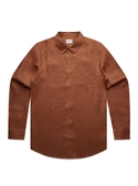Linen Shirt - Men - Clay
