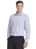 Blue/White Double Check Tailored Shirt - Men
