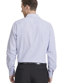 Blue/White Double Check Tailored Shirt - Men
