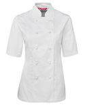 Short Sleeve Chef Jacket - Women