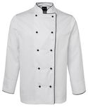 Long Sleeve Polycotton Chef Jacket - Unisex