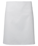 Half Apron Without Pocket - Polycotton - White